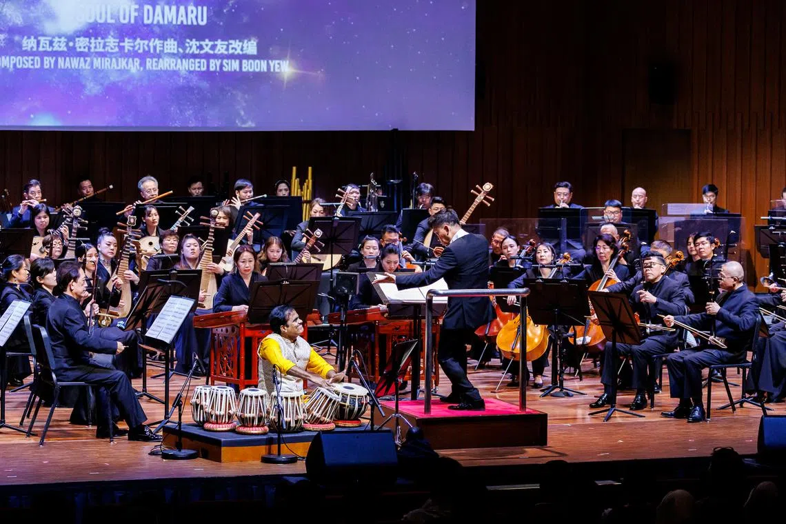 《达姆如之魄》以湿婆神之鼓“达姆如”为灵感，由塔布拉鼓演奏家纳瓦兹·密拉志卡尔创作并亲自演奏。