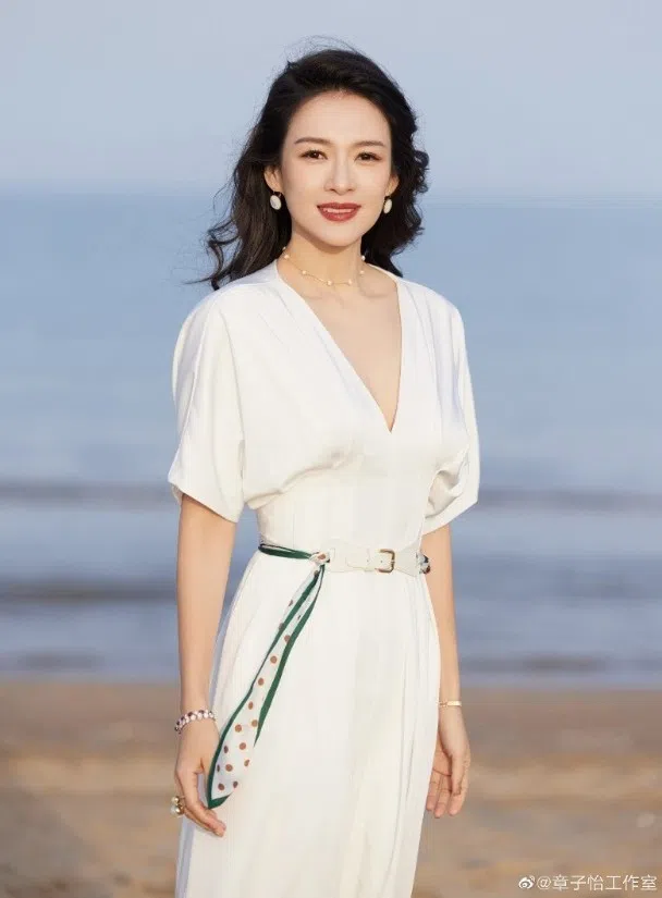 章子怡离婚后已重返演艺工作岗位。（互联网）