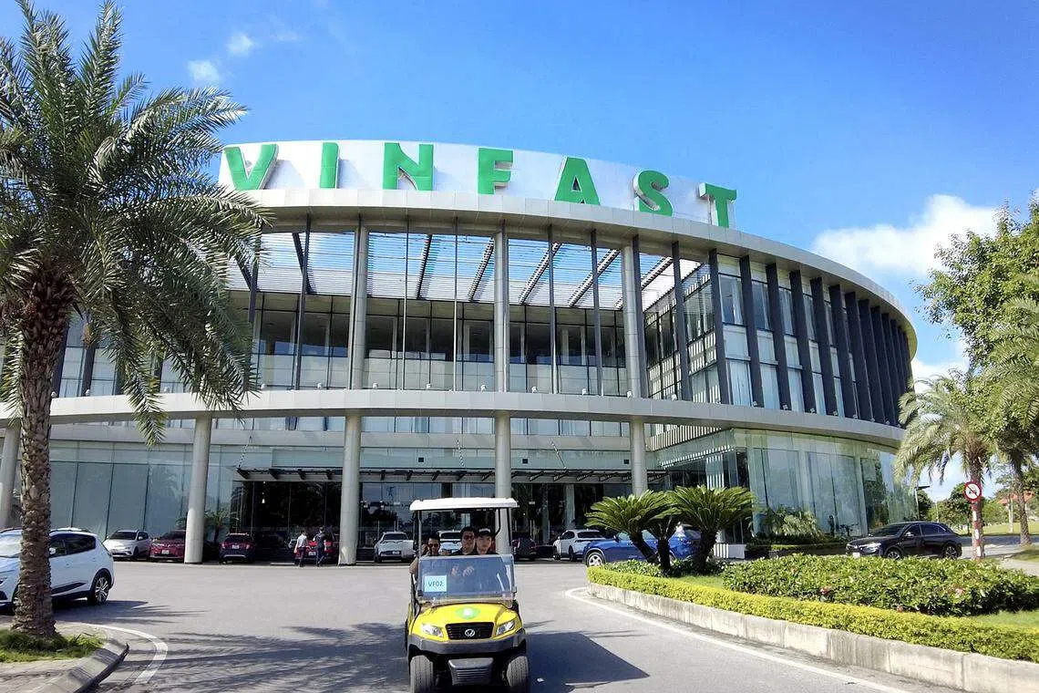 范日旺创立的VinFast成为越南首家本土汽车制造商。（严宣融摄）