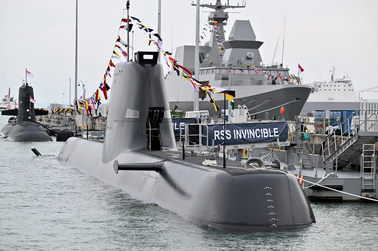 我国目前拥有四艘向德国蒂森克虏伯定造的长胜级潜艇。（国防部提供）