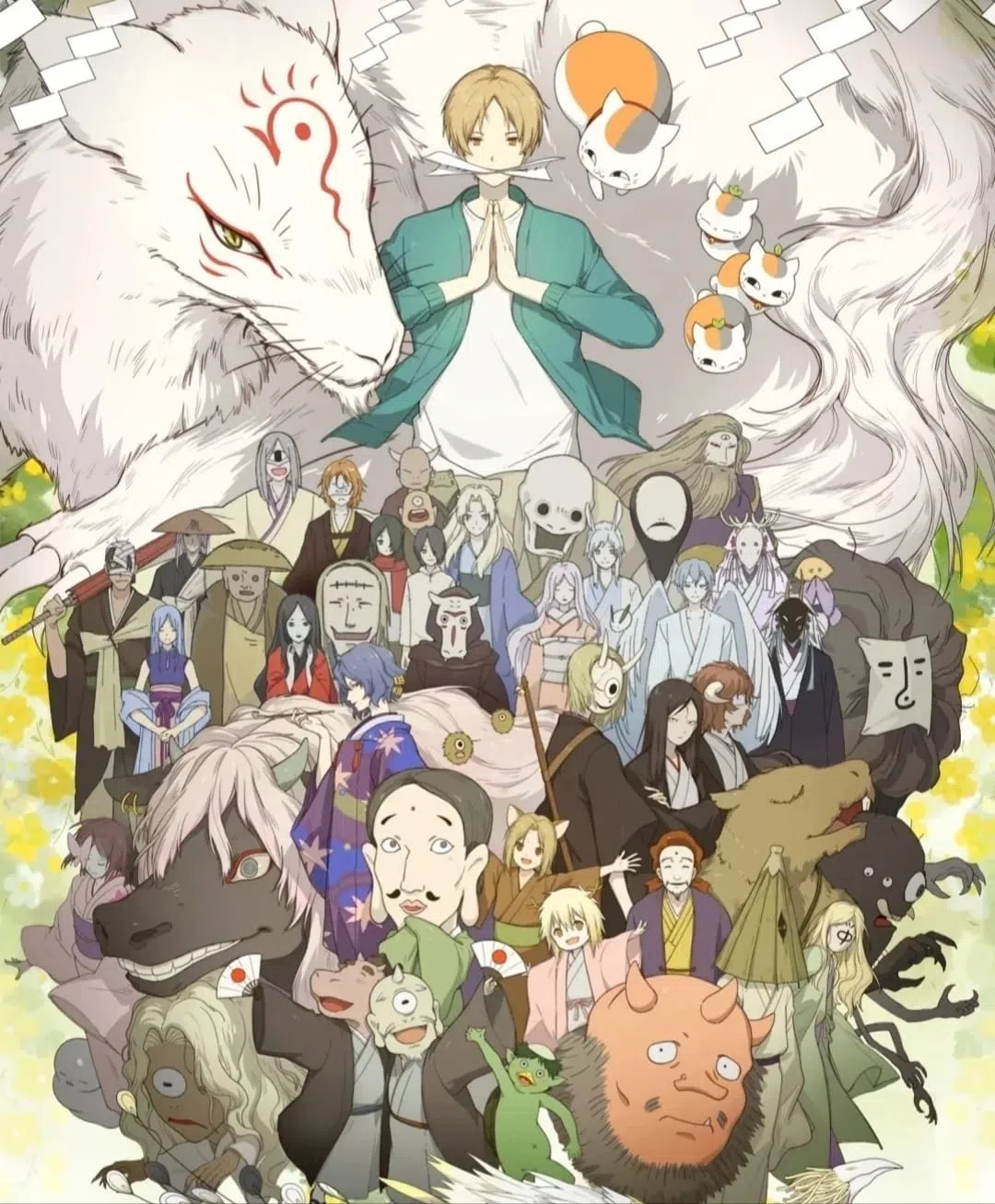 《夏目友人帐》给读者提供了一个可静下心来，让人休息的想象世界。（互联网）