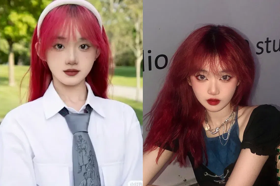 刘心玉坦言，网上疯传的照片都经她修图。（互联网）