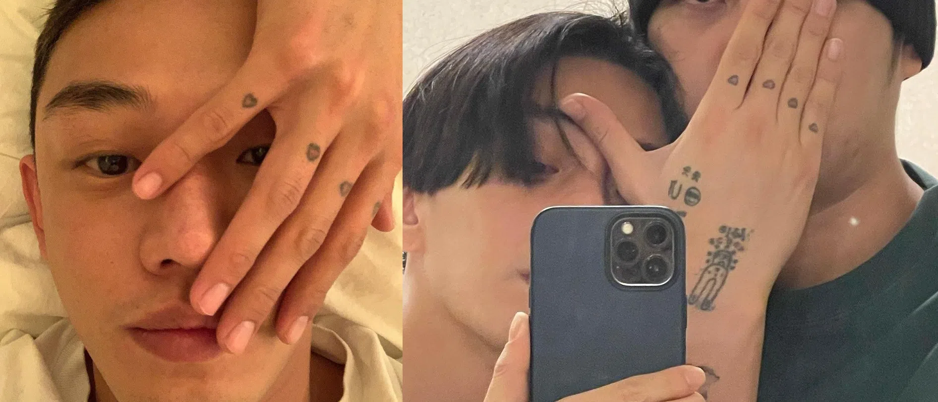 被外界视为公开关系的照片。（取自艺人IG）