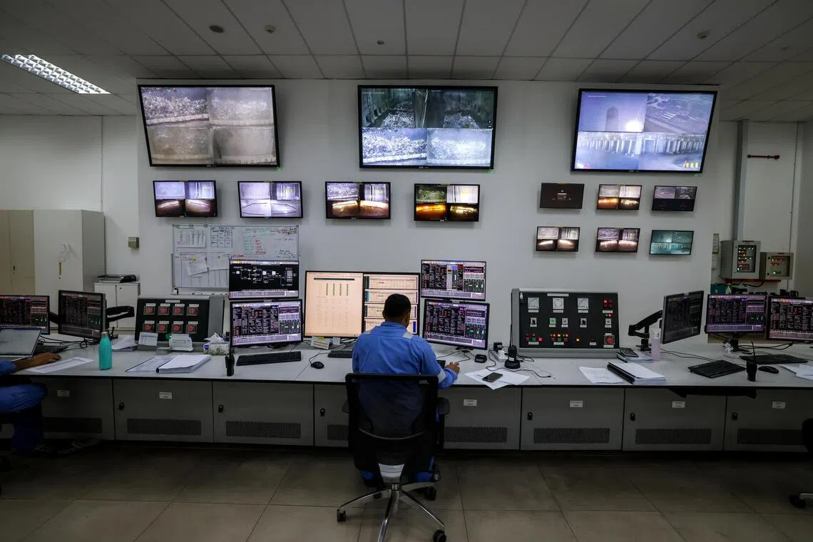 TuasOne也融入远程操控和人工智能等技术，提高整体的运营效率。（叶振忠摄）