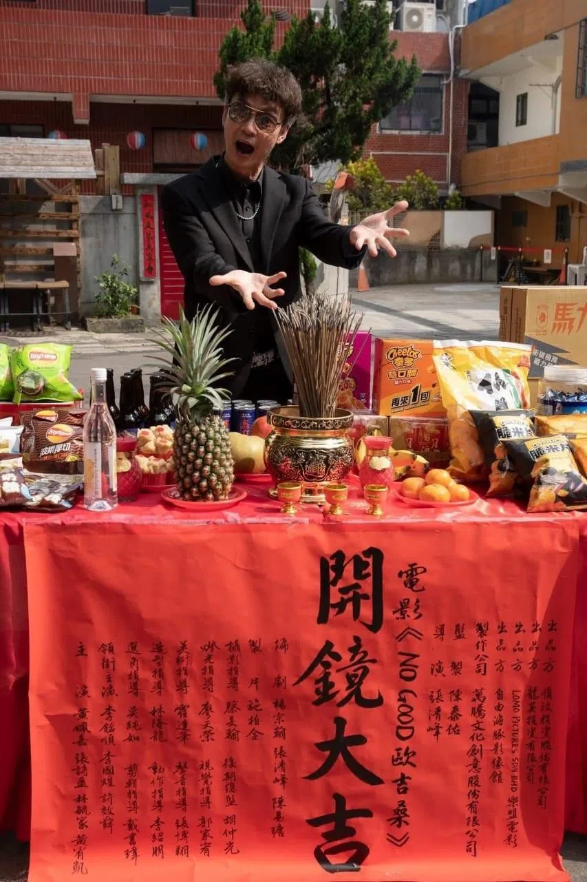 李国煌7月初在台湾拍《No Good！欧吉桑》电影。（互联网）