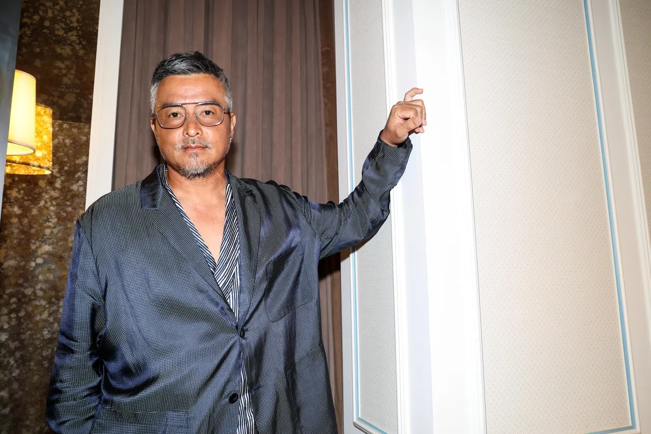 李铭顺坦言会接拍《谁杀了她》，绝大部分原因是因为对手演员。（关俊威摄）