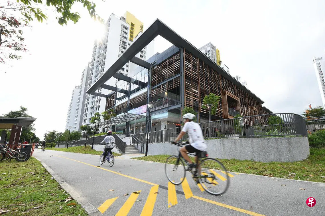 榜鹅北岸广场启用登加将建两新一代邻里中心| 联合早报