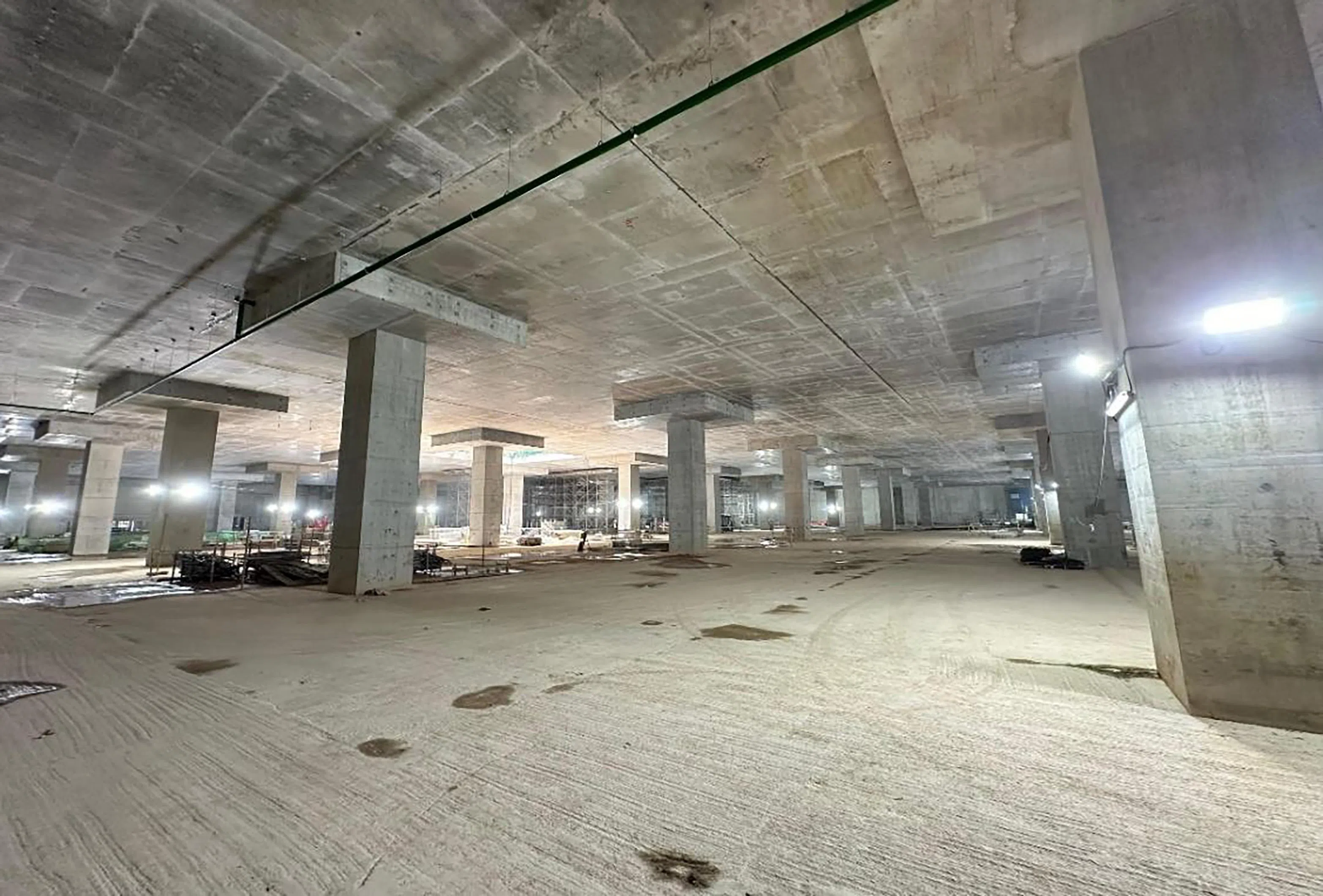 兀兰北站底下二层将是马国的海关、移民与检疫设施。（陆路交通管理局提供）