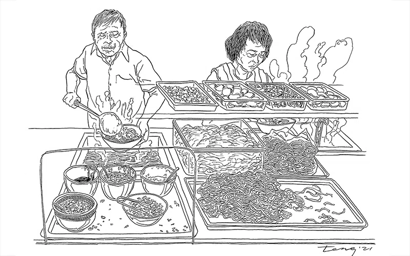 许丰定的漫画作品。（图/许丰定提供）