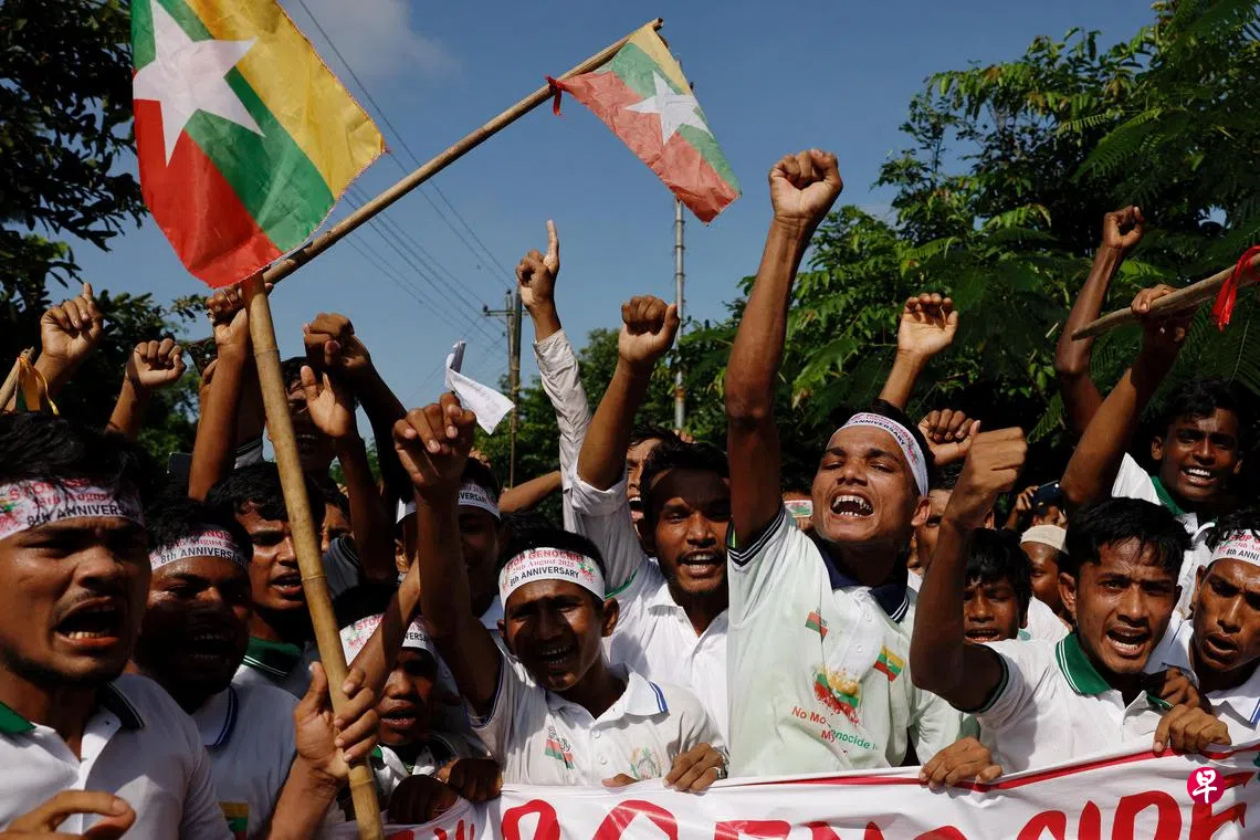 孟加拉临时总理称已无力援助罗兴亚难民吁国际社会助解决危机| 联合早报