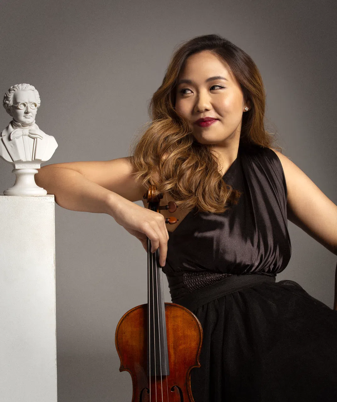 陈思蕾说，舒伯特是她最爱的作曲家。（受访者提供）