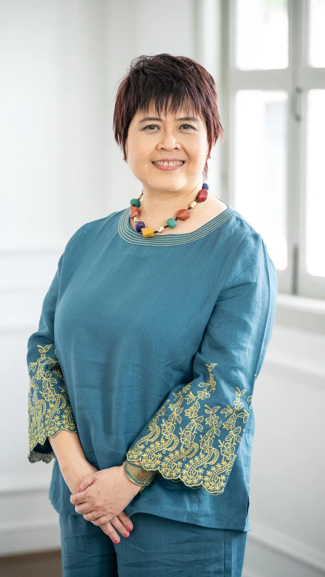 资深育儿专家黄少宁指出，家长不随意大声骂人，包括夫妻间不相骂，也是一种家庭教育。（受访者提供）