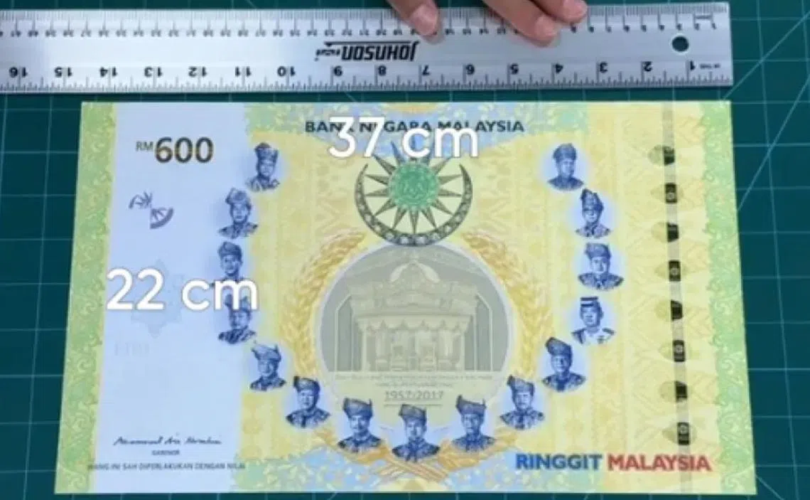 全球最大钞票”：600令吉纪念钞成收藏界经典之作| 联合早报