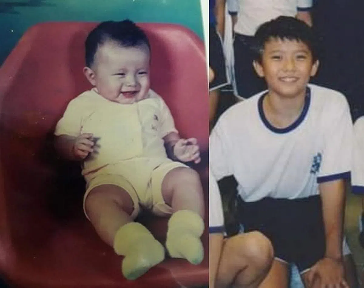 小时候的张哲通不常闯祸还算乖，但曾带“禁品”激光笔到学校玩而被老师呵责。（图/张哲通）