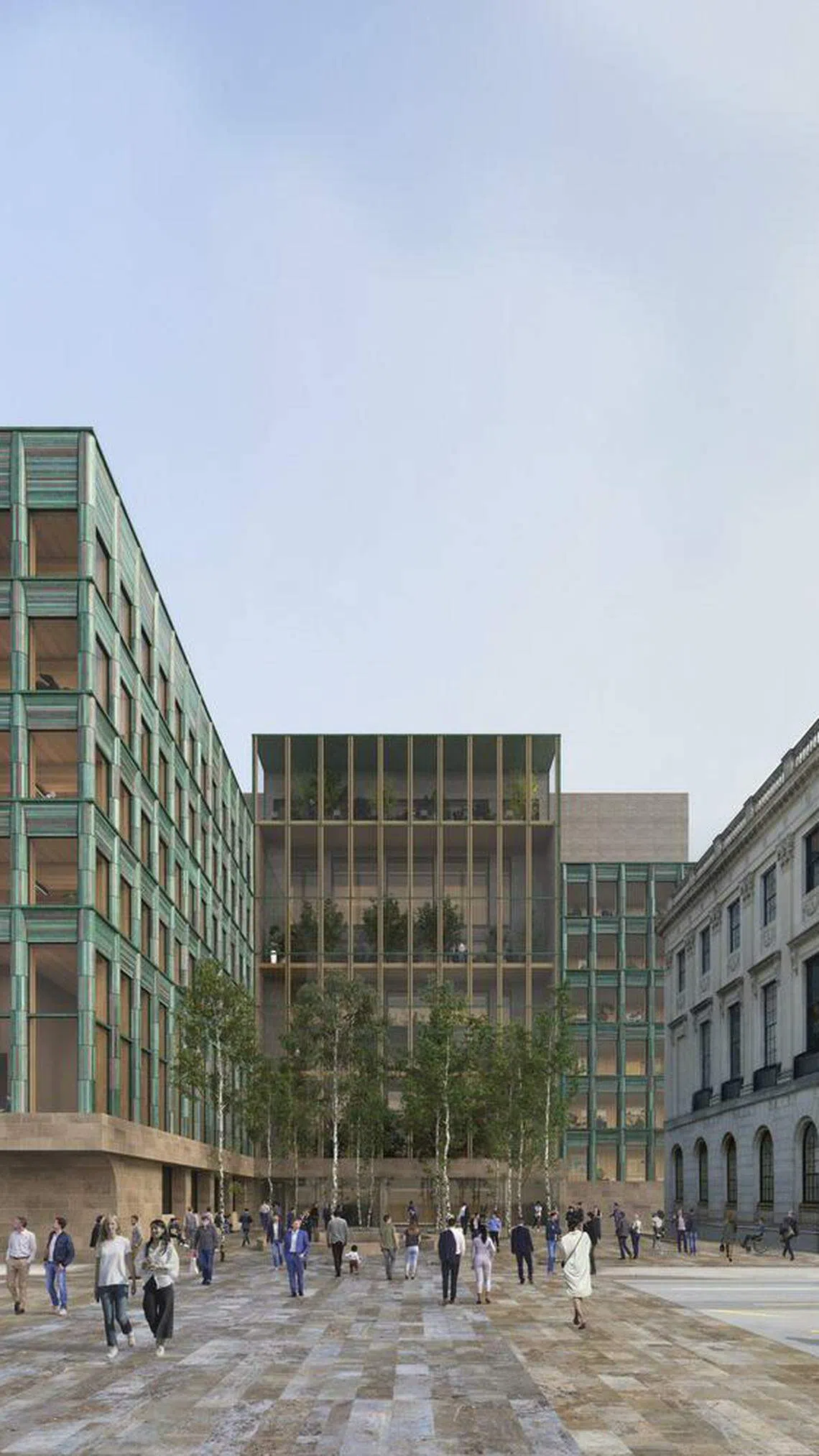 加拿大国会区第二座。（David Chipperfield Architects）