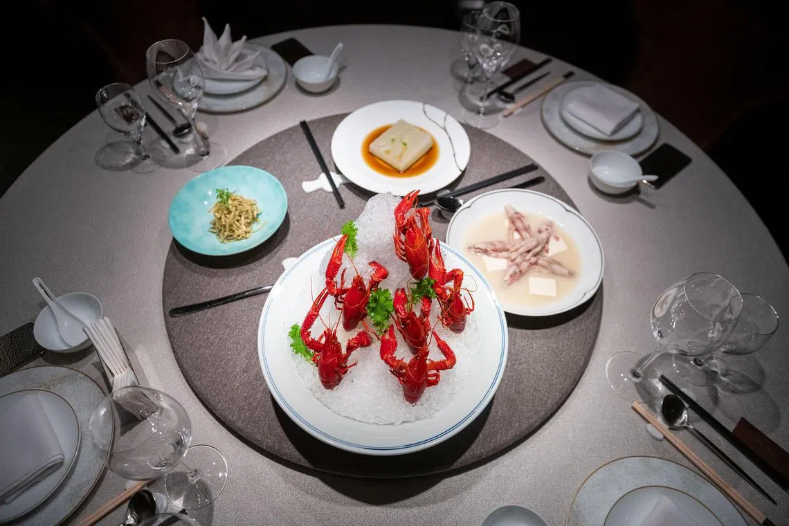 新加坡甬府有宁波菜，还有湘菜、京菜等，菜式精彩多元。（特约陈佳誉摄）