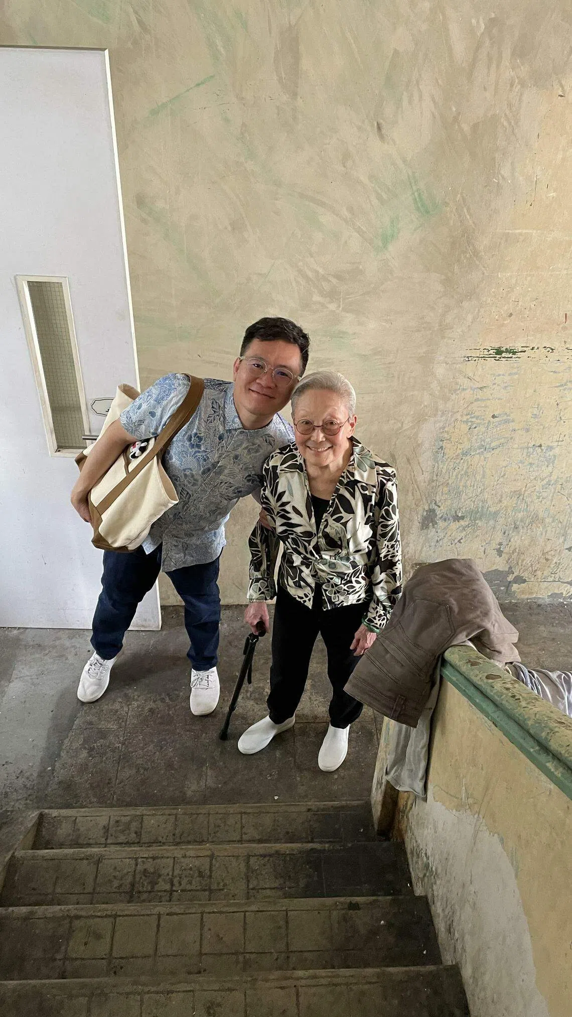 刘夫人最后一次踏入金陵旅店是在1956、1957年。（林方伟提供）