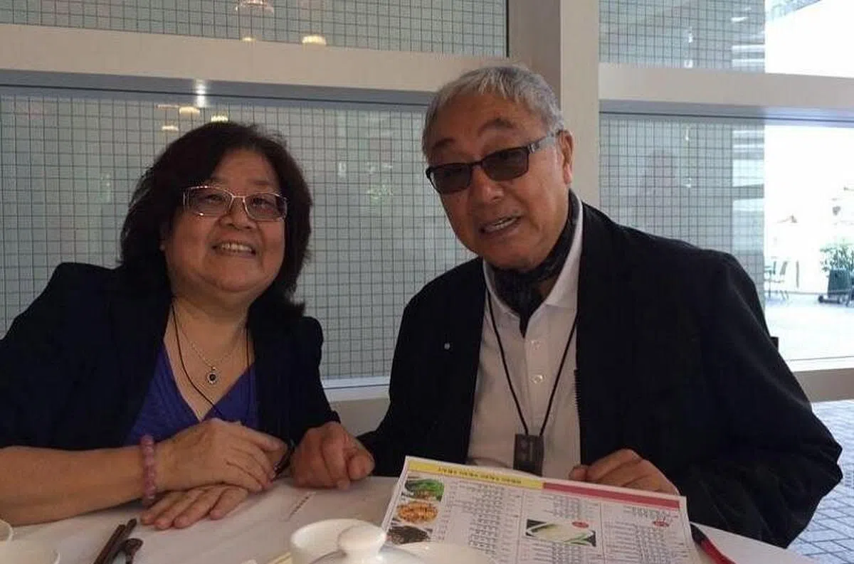 本地媒体人管雪梅与曾江。（受访者提供） 