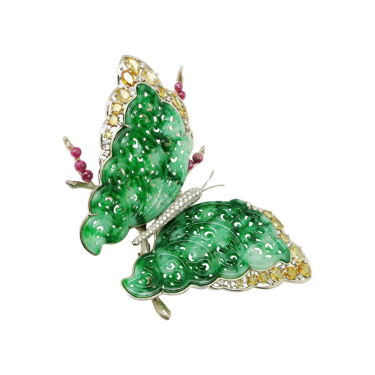 本地品牌La Putri胸针（主办方提供）