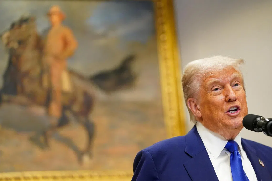 美国总统特朗普5月12日说，他认为在土耳其举行的俄乌会晤可能会取得好结果。（路透社）