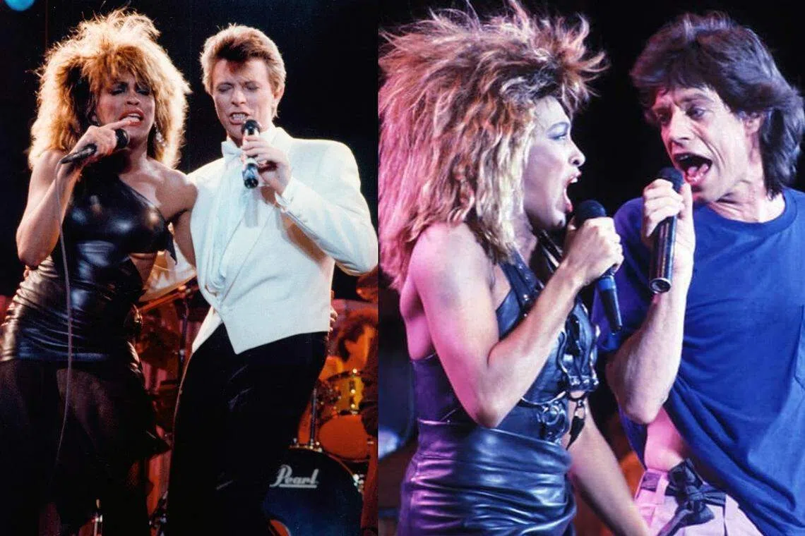 Tina Turner感谢David Bowie拉她一把；坦言曾暗恋The Rolling Stones的Mick Jagger。（互联网，Mick Jagger IG）