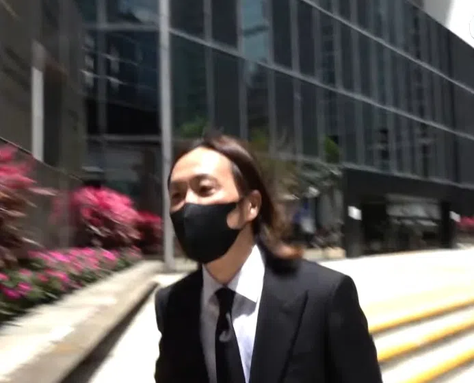 郑中基与余思敏离婚，15日现身湾仔家事法庭闭门聆讯。（互联网）