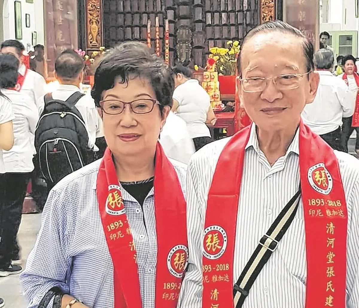 张金陵、王慧夫妇经常结伴出游。（图/受访者提供）