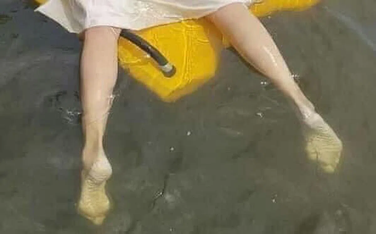 Tangmo泡水尸照网上疯传。（互联网）