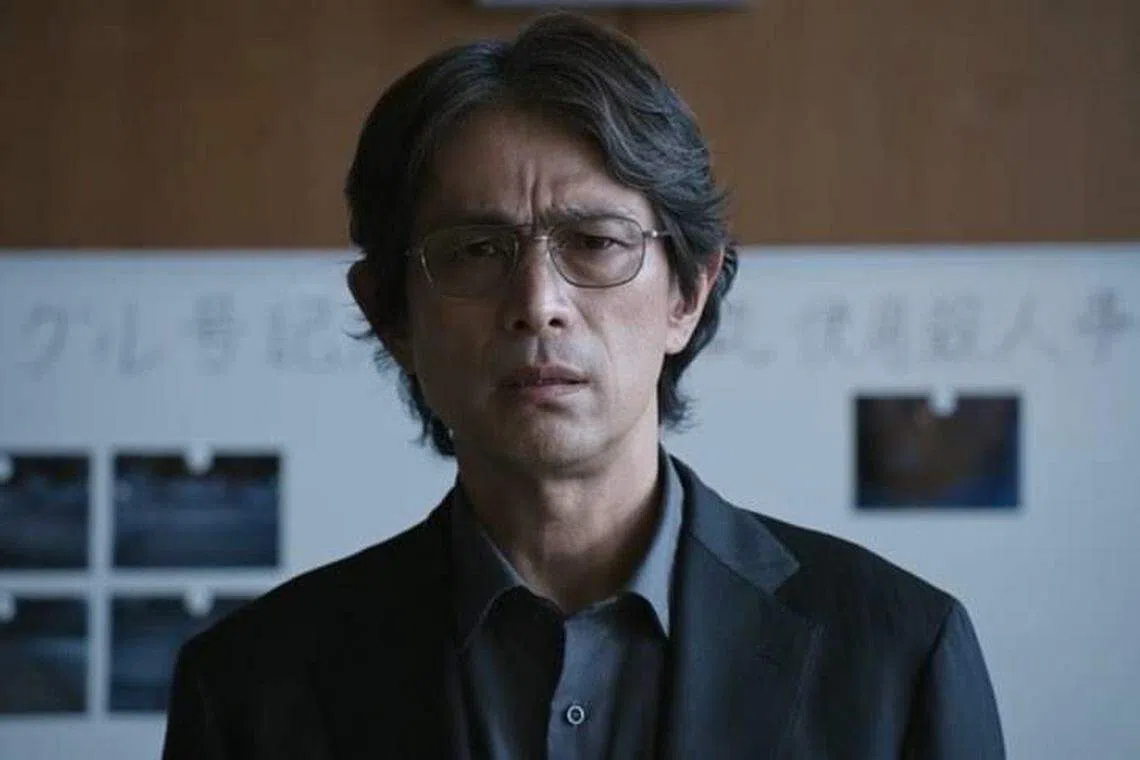 江口洋介当配角演刑警，存在感凌驾主角。（互联网）