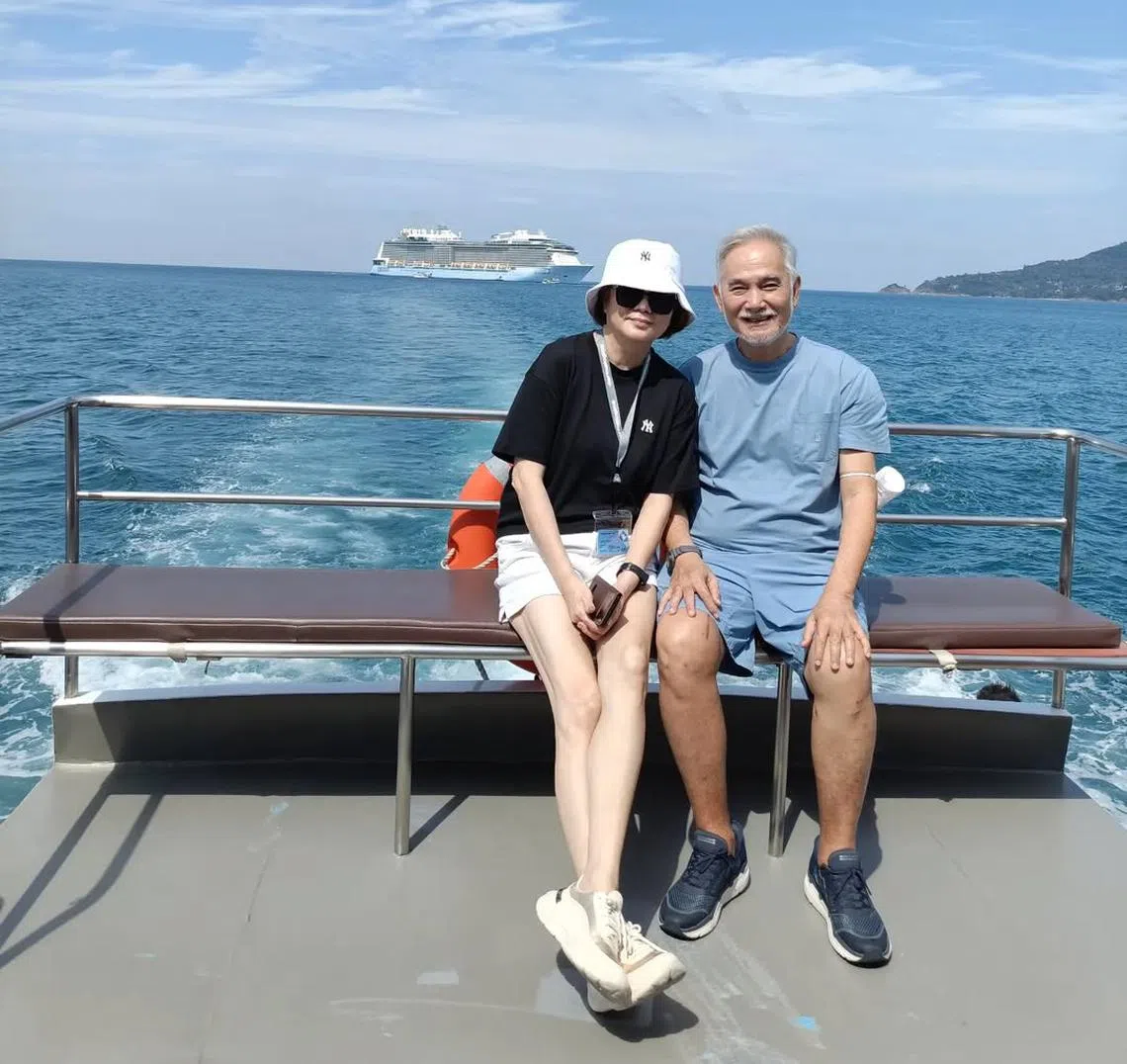 朱厚任想跟妻子多出游。（取自艺人IG）