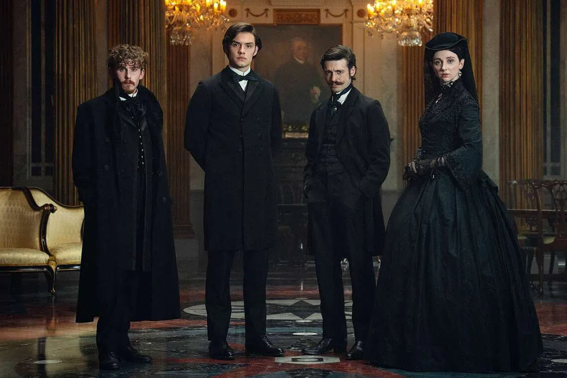  《健力士王朝》刻画19世纪健力士豪门继承者们，如何打造举世闻名的啤酒品牌。（Netflix提供）