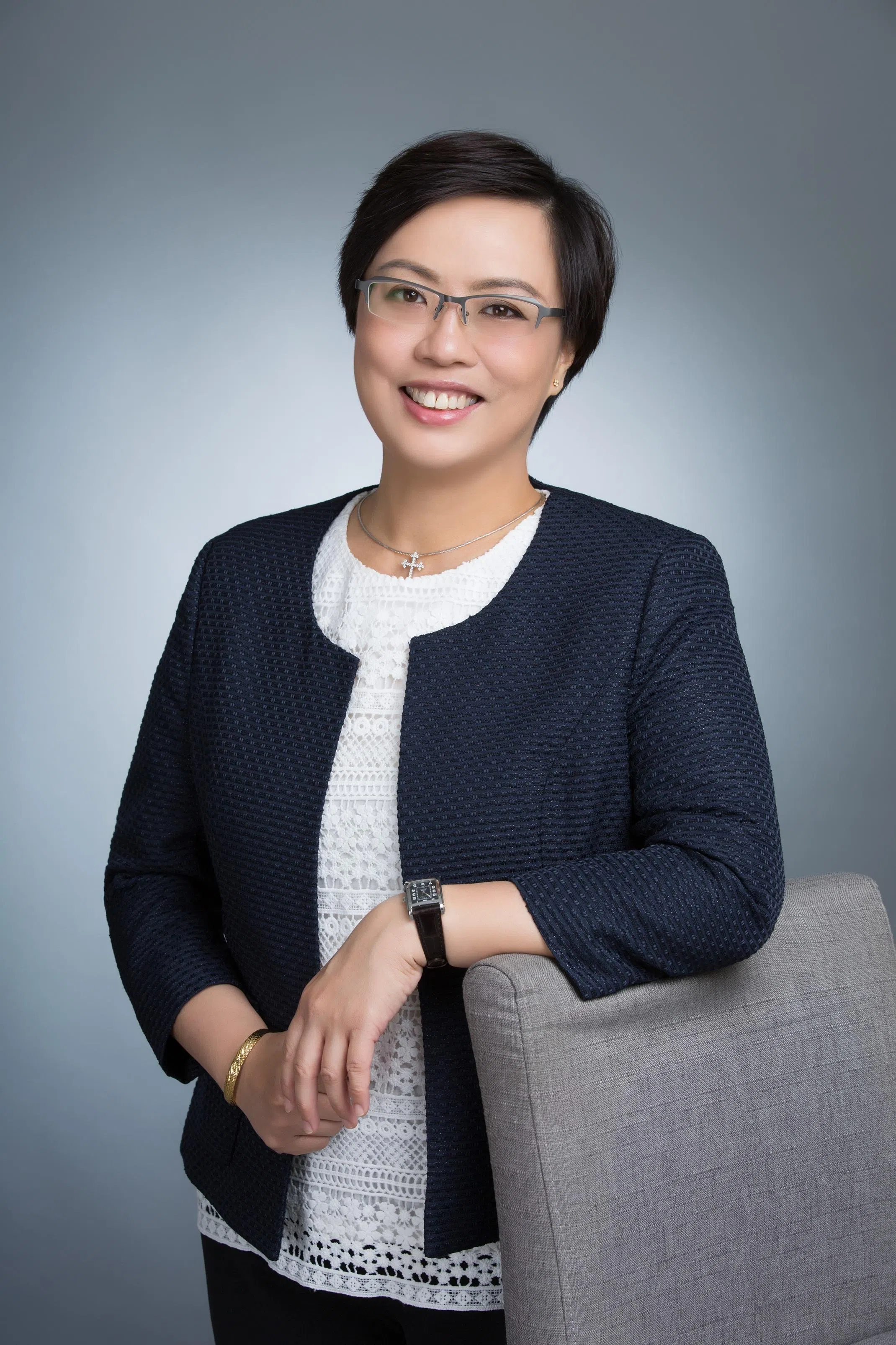 AstaGuru新加坡董事总经理关婉仪说，近两个财年的营收增长了138%。（AstaGuru提供）