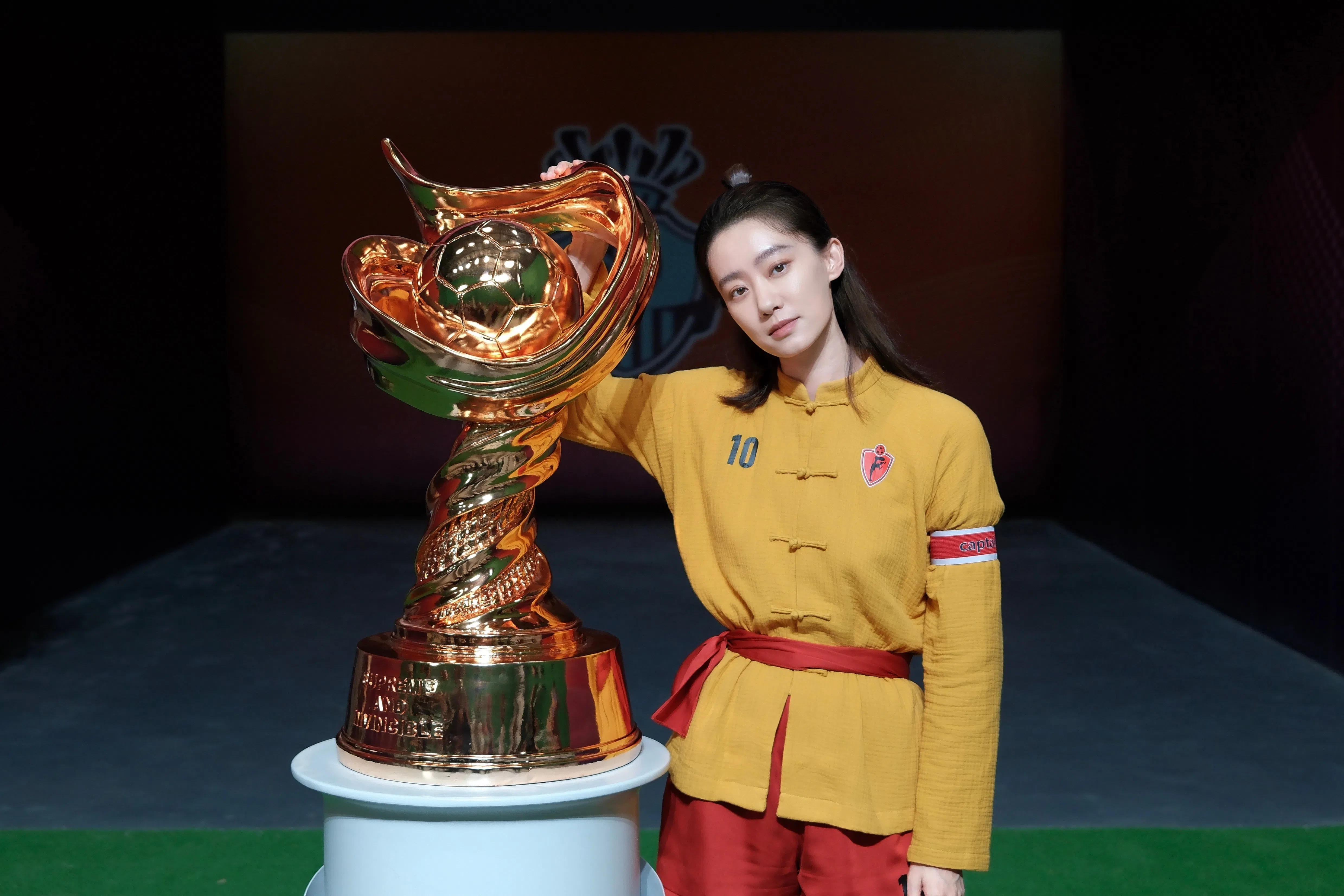 张小斐整个7月共发布七则微博为《功夫女足》宣传。（取自张小斐微博）