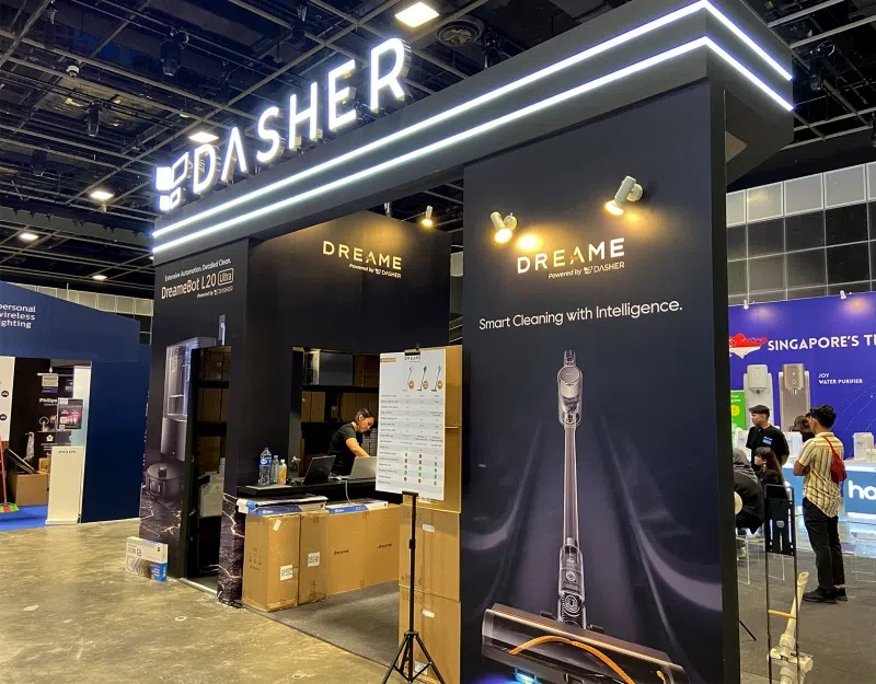 追觅在2023年的资讯和消费电子展销会（COMEX）上吸引了众多消费者的青睐。（图/商家提供）