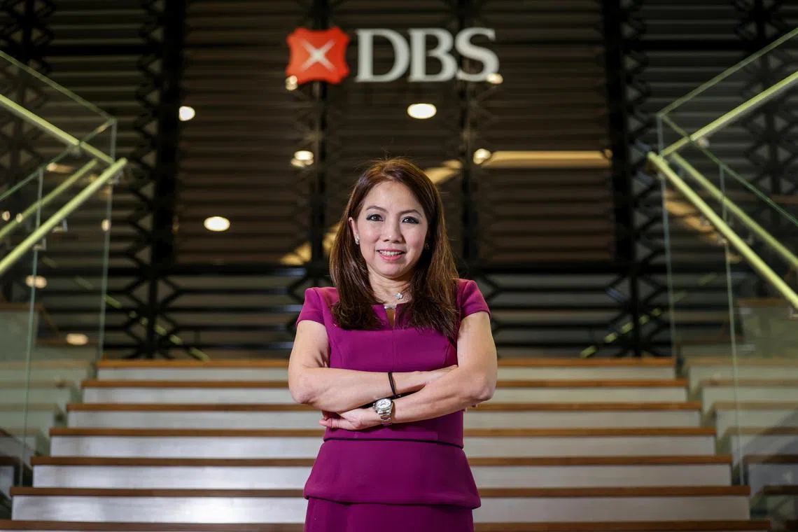 陈淑珊在银行业驰骋超过35年，明年3月将独当一面，成为星展银行的首位女掌舵。（叶振忠摄）