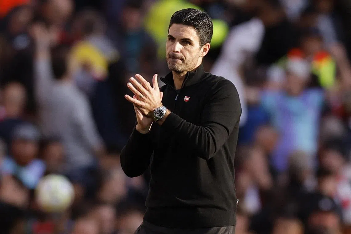 炮兵主帅阿特塔（图）高度肯定定位球教练乔弗为球队所做出的贡献。（路透社）