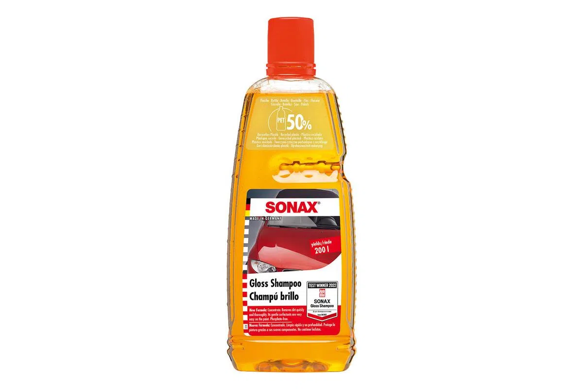 Sonax Gloss汽车清洁液适合各类型的漆身使用。（图/商家提供）