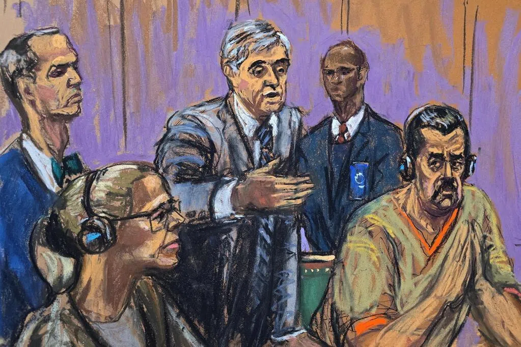 遭美国强行控制的委内瑞拉总统马杜罗星期四（3月26日）上午在纽约南区联邦地区法院再次出庭，撤案请求遭法官驳回。