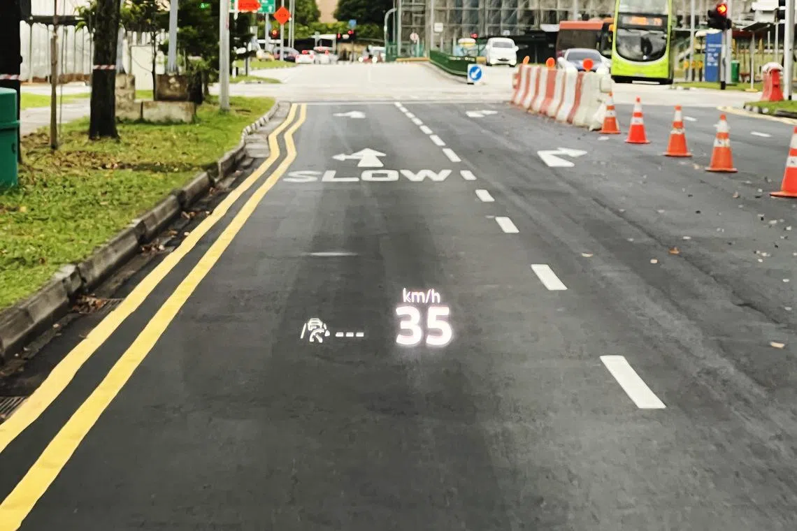 ID. Buzz的高坐姿带来开阔视野，而且还有抬头显示。（吴庆康摄）