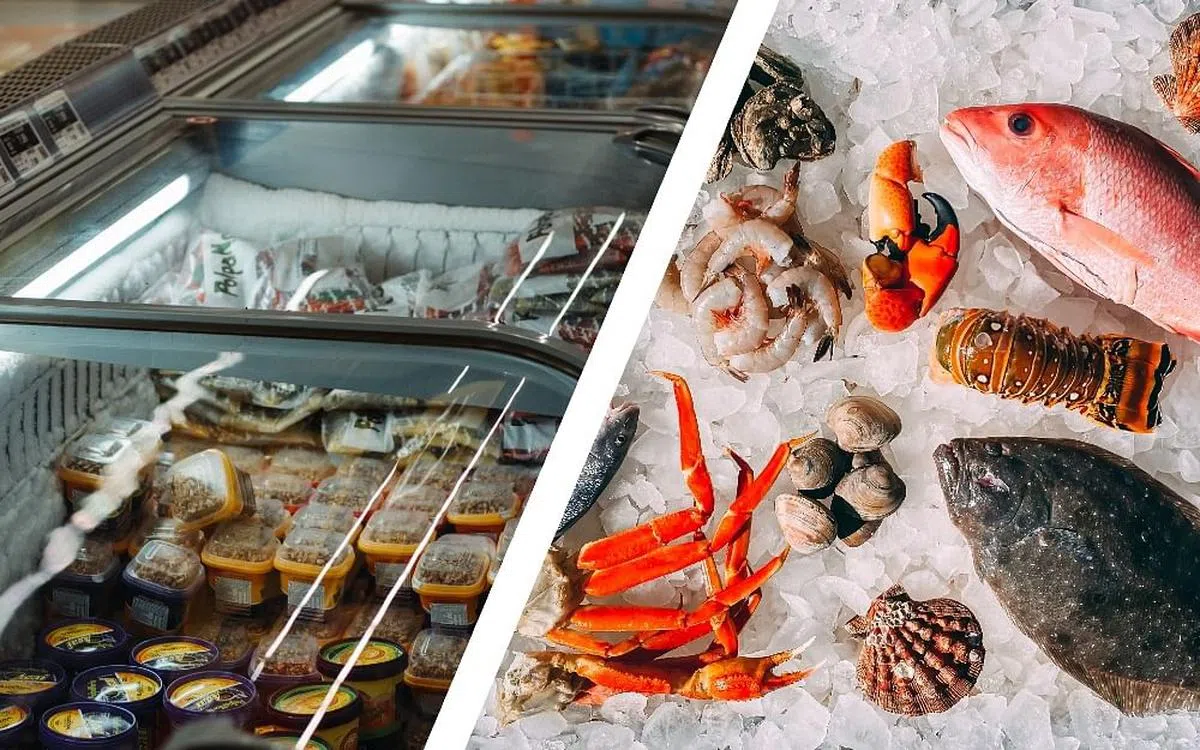 冷冻海鲜价格较低，保存期也更久，即使过完年吃也没问题。（图/Unsplash） 