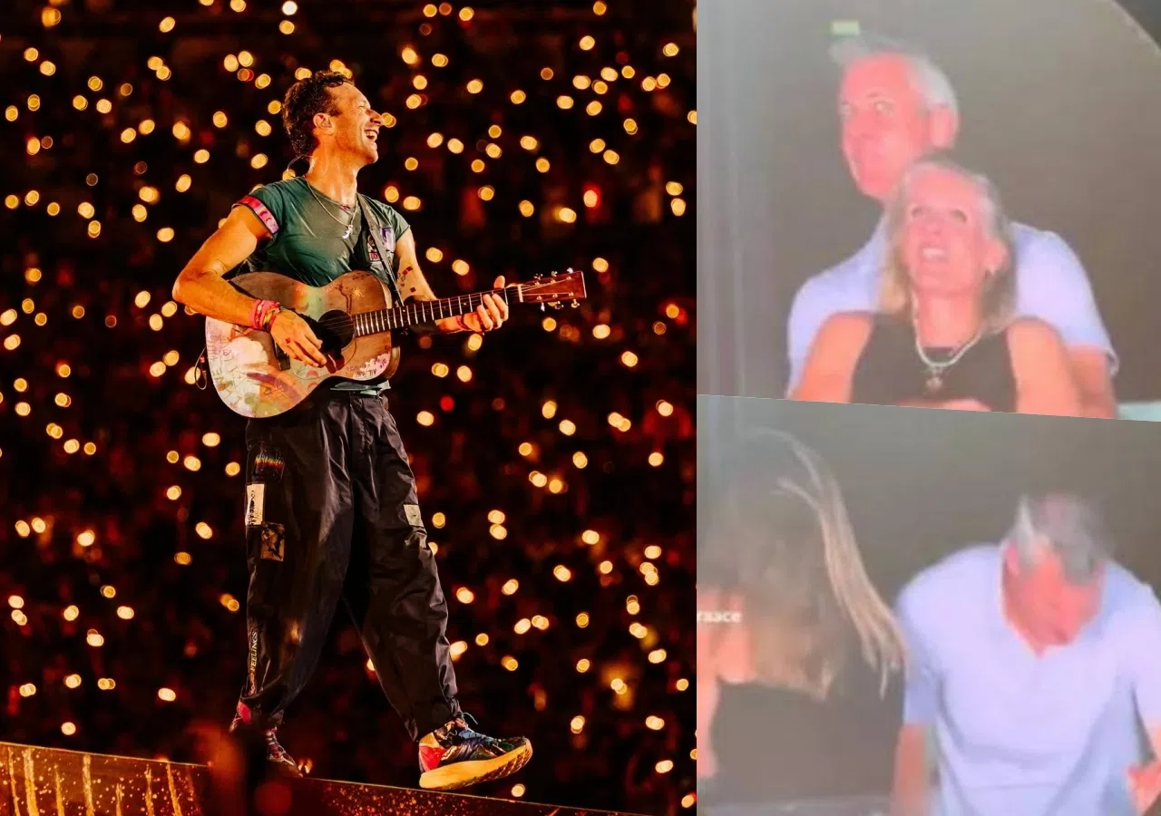 Coldplay演唱会偷情事件，成为人们广泛谈论的事件。（取自Coldplay IG、互联网）