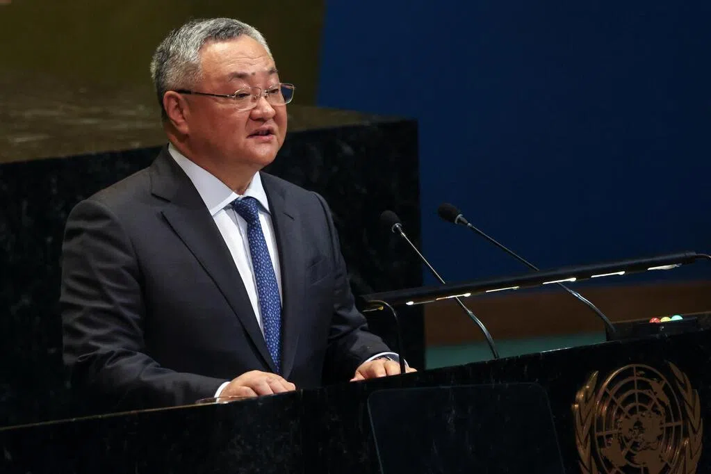 中国代表星期四（4月16日）在联合国会议上，为中国在安理会否决涉霍尔木兹海峡决议草案辩护称，此举避免了局势升级，经得起历史的检验。