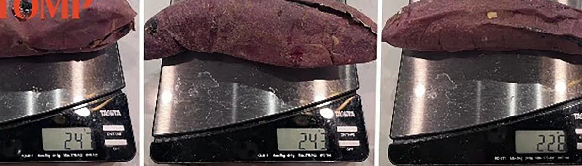 STOMP事后也前往分店购买番薯，但重量差距不大。（取自STOMP）