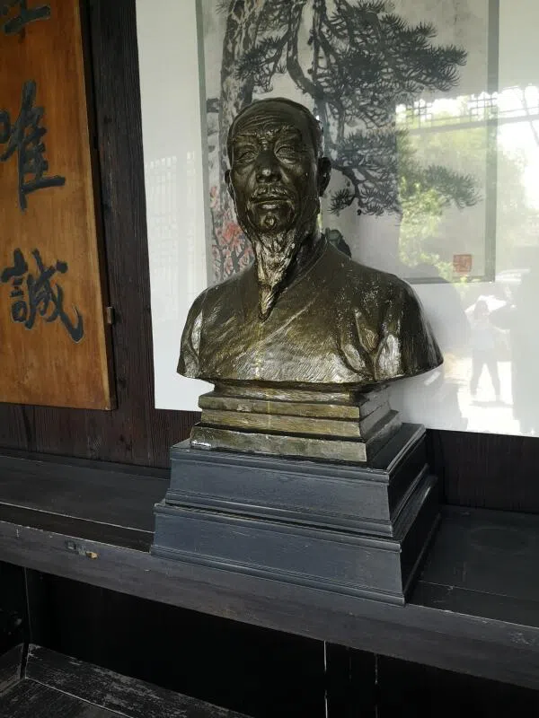 吴承恩（1506-1582），明代文学家。图为根据吴承恩头颅骨还原的人像。（作者提供）