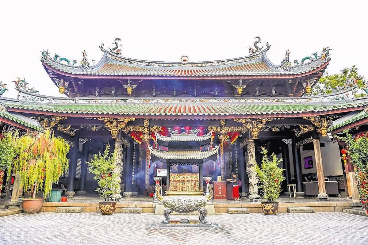 国家古迹天福宫是众多大专生研究对象，也是理工学院、中小学生学习之旅的站点。（图/天福宫提供）