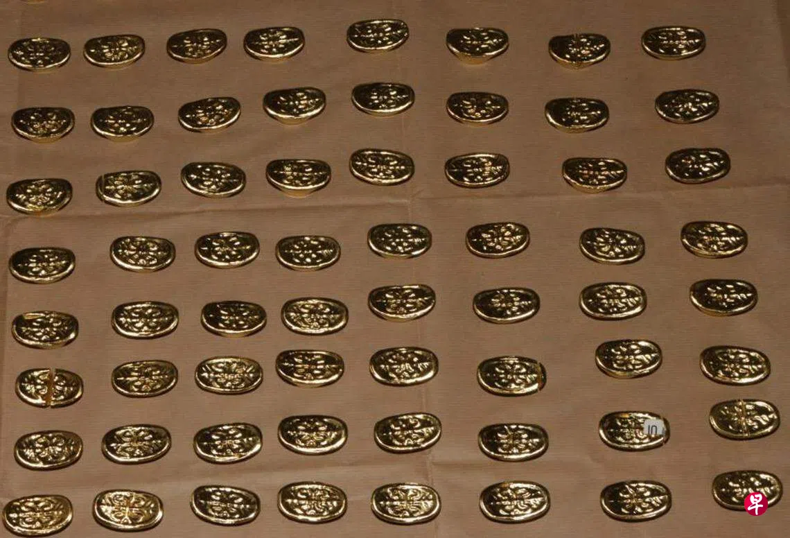 涉用假金元宝行骗三男子落网面控| 联合早报