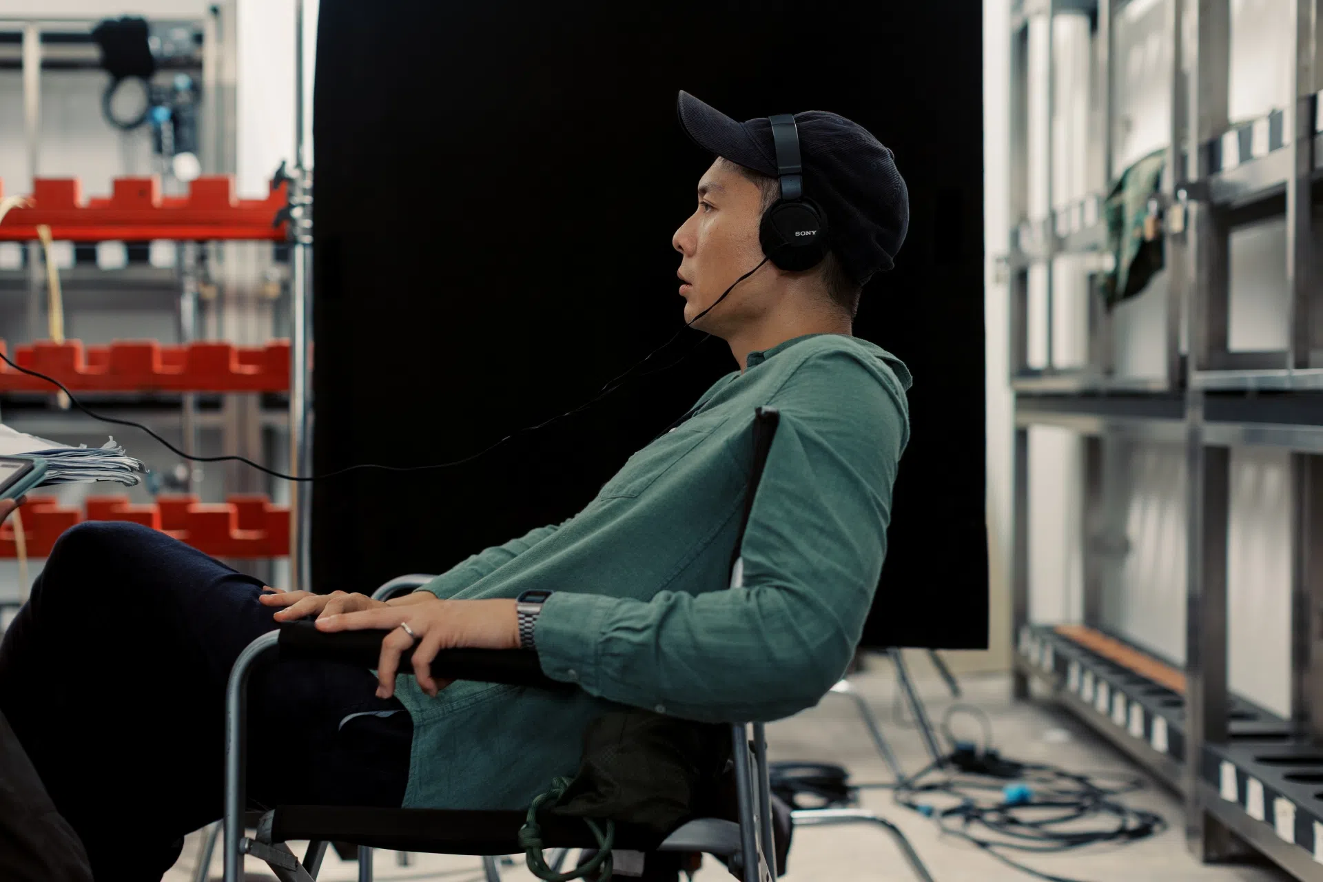 陈哲艺感叹在新加坡拍戏太艰辛。（陈哲艺提供）