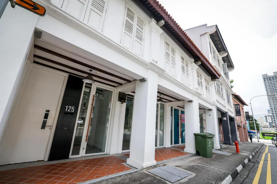 位于惹兰苏丹125号店屋的ArCH Square考古学与非物质文化遗产中心，目前仍在进行内部装修。（叶振忠摄）