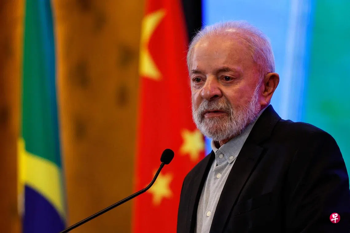 巴西总统卢拉：深化巴中合作不怕招致美国报复| 联合早报