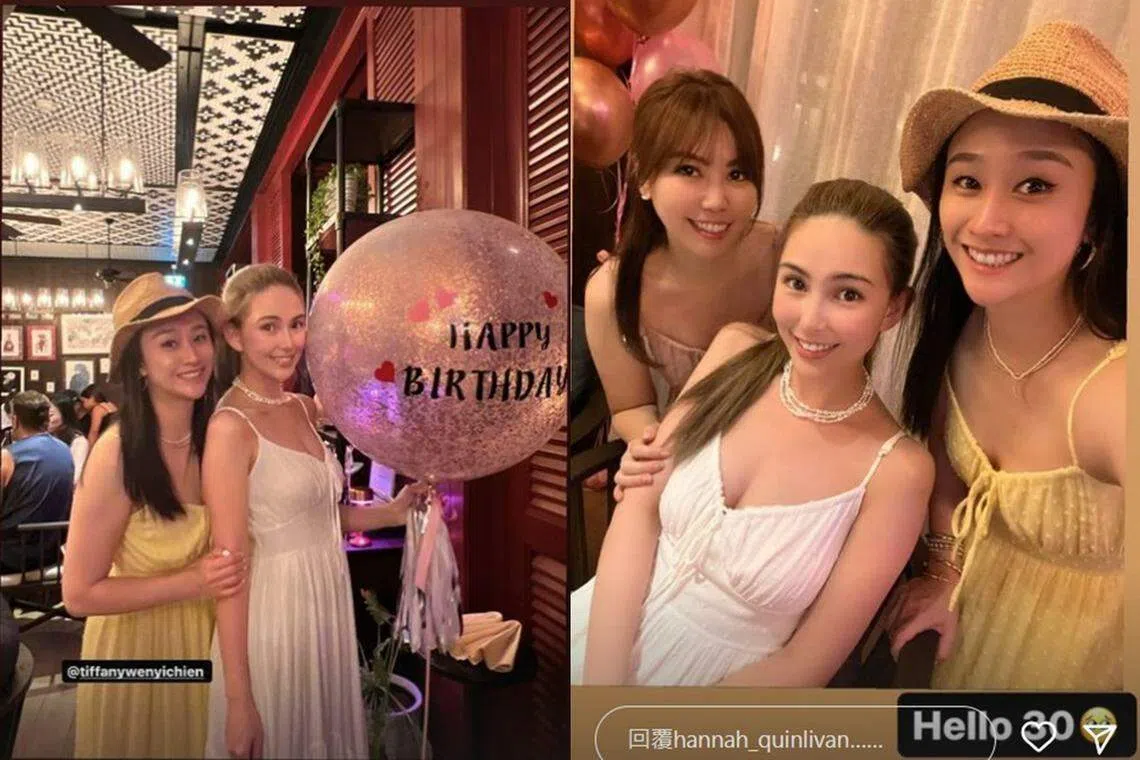 昆凌的闺蜜也为她庆生。（取自昆凌IG）